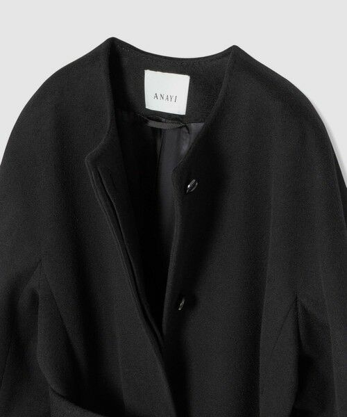 ANAYI / アナイ トレンチコート | カシミヤベルト付きクルーコート | 詳細26