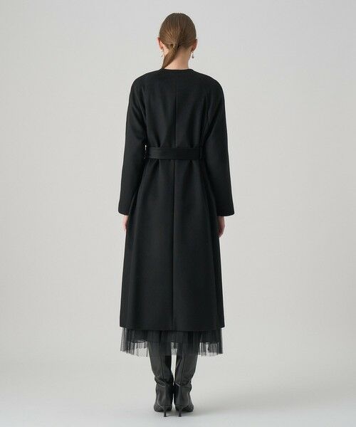 ANAYI / アナイ トレンチコート | カシミヤベルト付きクルーコート | 詳細18