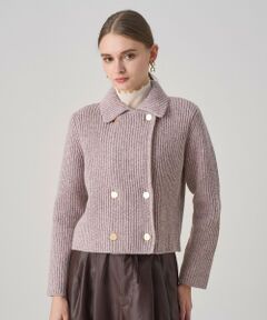 YUさま❣️ANAYI 刺繍入りピンクカーディガン❣️ ANAYI 刺繍入りピンクカーディガン