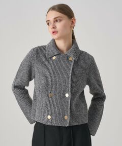 ANAYI / アナイ カーディガン・ボレロ | カラーミックスボクシージャケットカーディガン