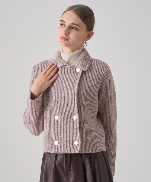 ANAYI / アナイ カーディガン・ボレロ | カラーミックスボクシージャケットカーディガン | 詳細1