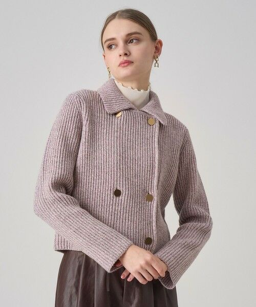 ANAYI / アナイ カーディガン・ボレロ | カラーミックスボクシージャケットカーディガン | 詳細2