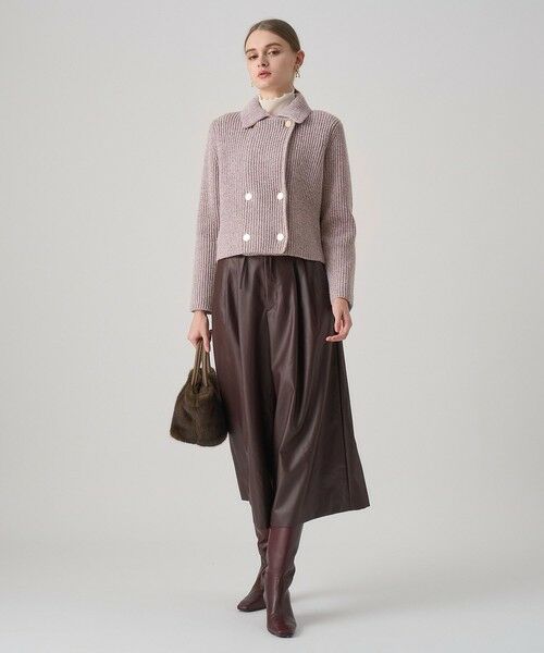 ANAYI / アナイ カーディガン・ボレロ | カラーミックスボクシージャケットカーディガン | 詳細4