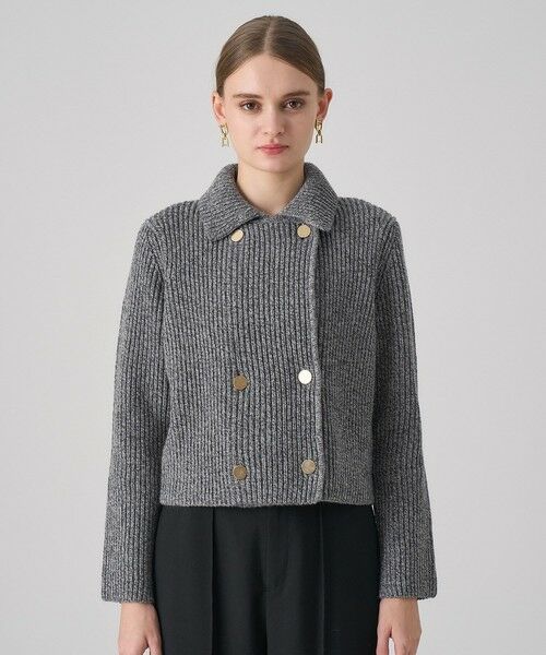 ANAYI / アナイ カーディガン・ボレロ | カラーミックスボクシージャケットカーディガン | 詳細9