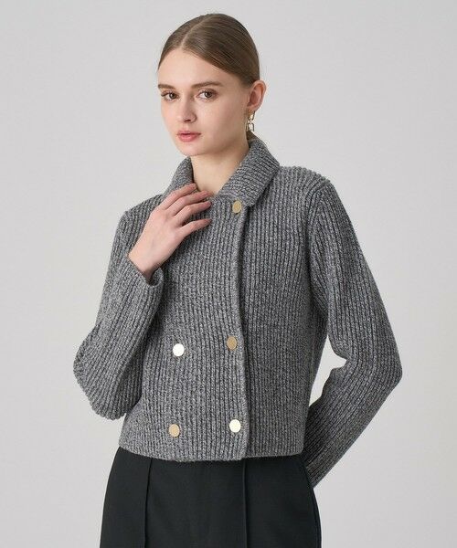 ANAYI / アナイ カーディガン・ボレロ | カラーミックスボクシージャケットカーディガン | 詳細12