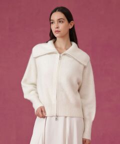 ANAYI / アナイ カーディガン・ボレロ | フラッフィジップアップカーディガン