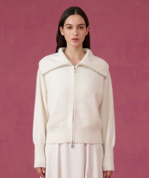 ANAYI / アナイ カーディガン・ボレロ | フラッフィジップアップカーディガン | 詳細1