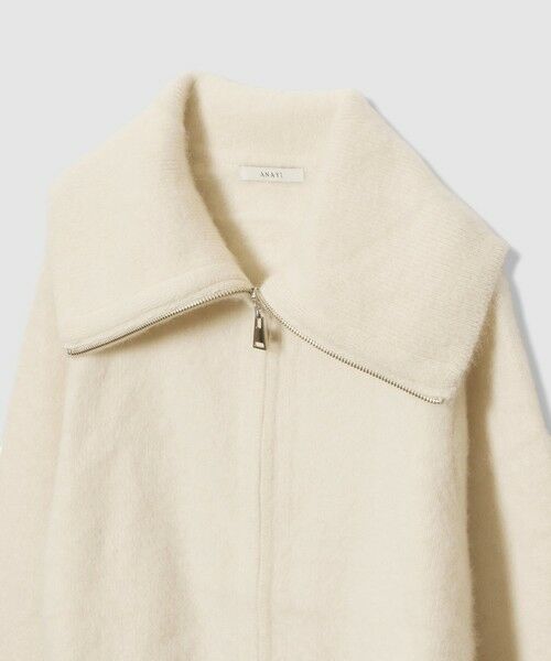 ANAYI / アナイ カーディガン・ボレロ | フラッフィジップアップカーディガン | 詳細9