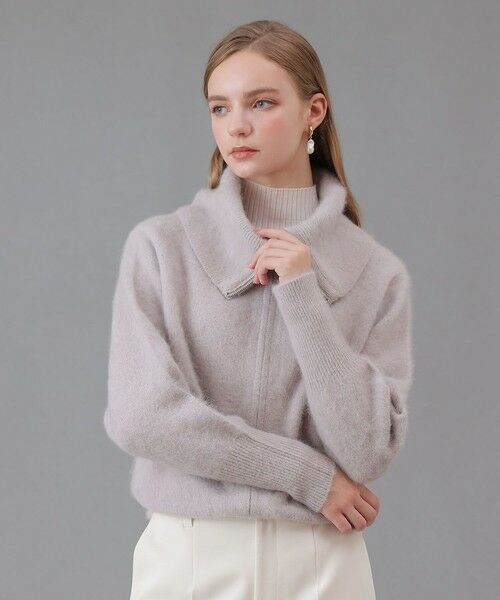 ANAYI / アナイ カーディガン・ボレロ | フラッフィジップアップカーディガン | 詳細14