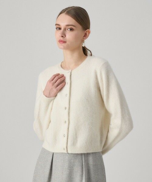 ANAYI / アナイ カーディガン・ボレロ | フラッフィアソート釦カーディガン | 詳細4
