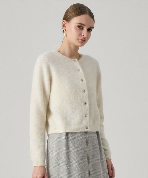 ANAYI / アナイ カーディガン・ボレロ | フラッフィアソート釦カーディガン | 詳細5