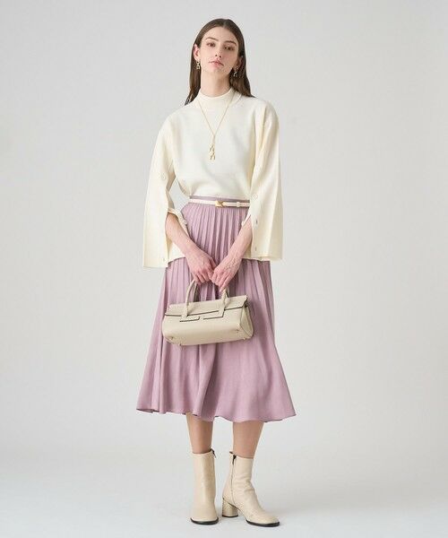 ANAYI / アナイ ニット・セーター | メリノウール釦スリーブ プルオーバー | 詳細3