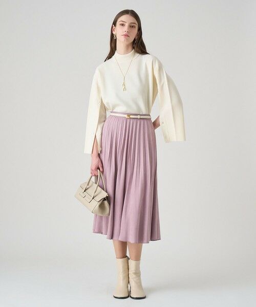 ANAYI / アナイ ニット・セーター | メリノウール釦スリーブ プルオーバー | 詳細4