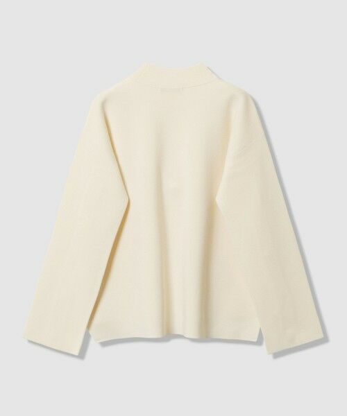 ANAYI / アナイ ニット・セーター | メリノウール釦スリーブ プルオーバー | 詳細6