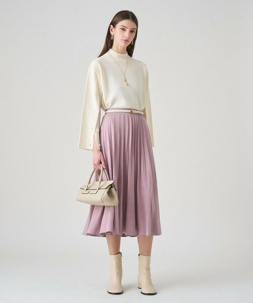 ANAYI / アナイ ニット・セーター | メリノウール釦スリーブ プルオーバー | 詳細2