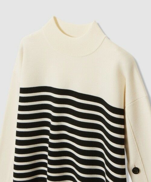 ANAYI / アナイ ニット・セーター | メリノウール釦スリーブ プルオーバー | 詳細18