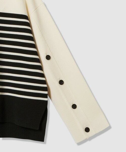 ANAYI / アナイ ニット・セーター | メリノウール釦スリーブ プルオーバー | 詳細19