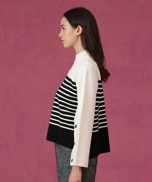 ANAYI / アナイ ニット・セーター | メリノウール釦スリーブ プルオーバー | 詳細10