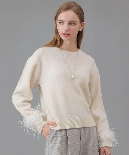 ANAYI / アナイ ニット・セーター | フェザーバングル プルオーバー | 詳細4