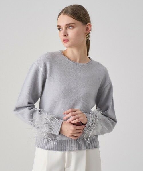 ANAYI / アナイ ニット・セーター | フェザーバングル プルオーバー | 詳細12