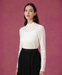 ANAYI / アナイ ニット・セーター | メリノワイドリブハイネック プルオーバー