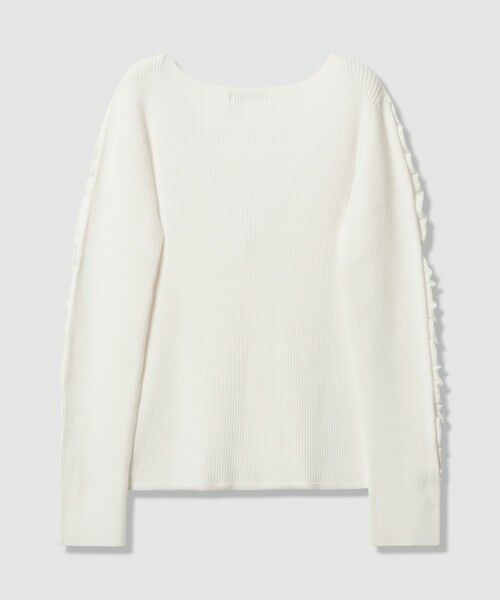 ANAYI / アナイ ニット・セーター | ウェービーフリルリブ プルオーバー | 詳細5