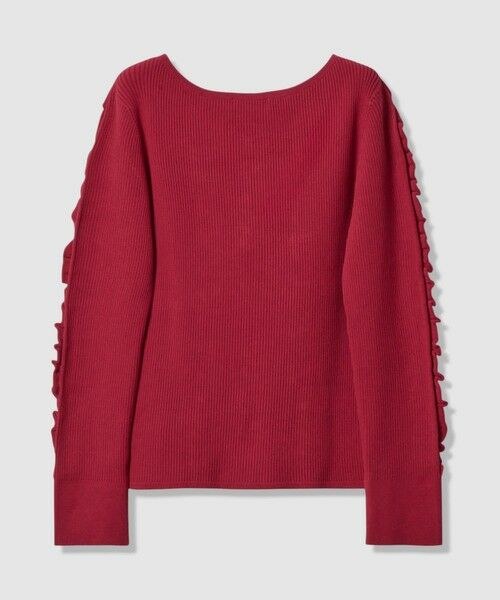 ANAYI / アナイ ニット・セーター | ウェービーフリルリブ プルオーバー | 詳細16