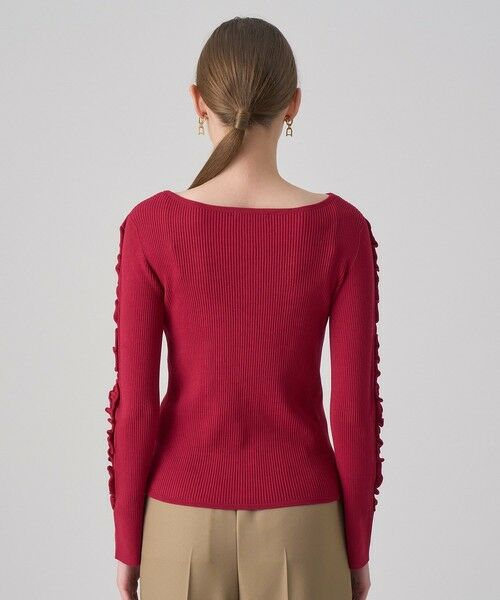 ANAYI / アナイ ニット・セーター | ウェービーフリルリブ プルオーバー | 詳細12