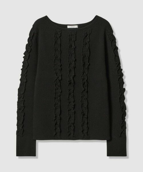 ANAYI / アナイ ニット・セーター | ウェービーフリルリブ プルオーバー | 詳細29