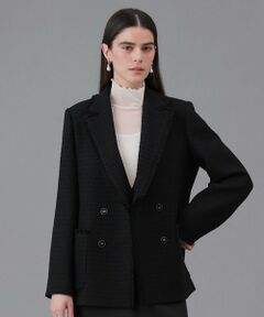 ANAYI / アナイ テーラードジャケット | ラティスツイードテーラード ジャケット