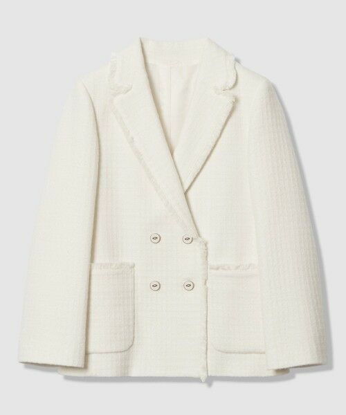ANAYI / アナイ テーラードジャケット | ラティスツイードテーラード ジャケット | 詳細12
