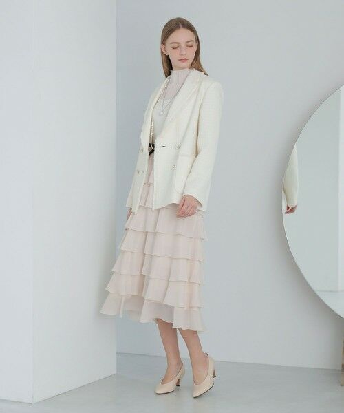 ANAYI / アナイ テーラードジャケット | ラティスツイードテーラード ジャケット | 詳細3