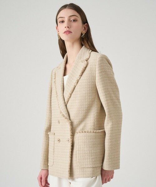 ANAYI / アナイ テーラードジャケット | ラティスツイードテーラード ジャケット | 詳細13