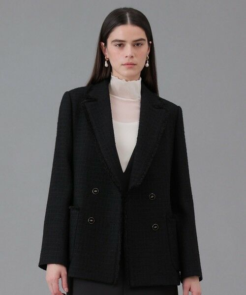 ANAYI / アナイ テーラードジャケット | ラティスツイードテーラード ジャケット | 詳細20