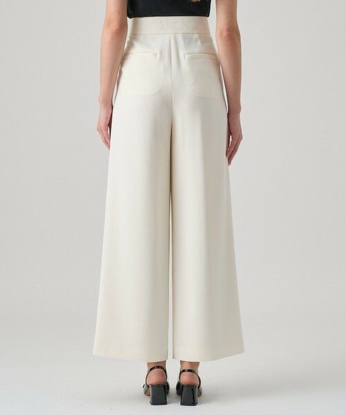 ANAYI / アナイ チノ・ワークパンツ | 【セットアップ対応商品】ダブルクロスタックワイドパンツ | 詳細3