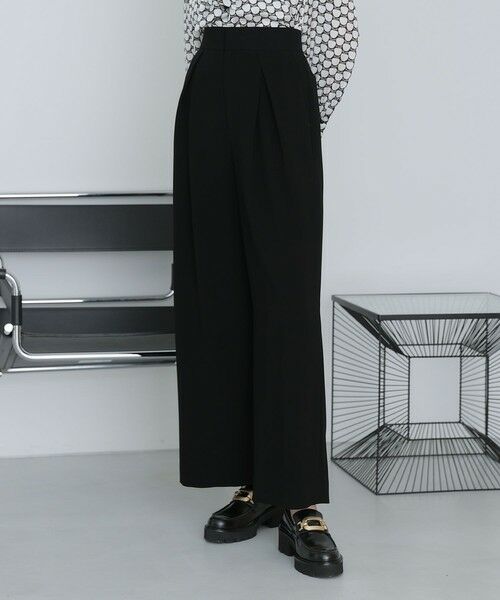 ANAYI / アナイ チノ・ワークパンツ | 【セットアップ対応商品】ダブルクロスタックワイドパンツ | 詳細21