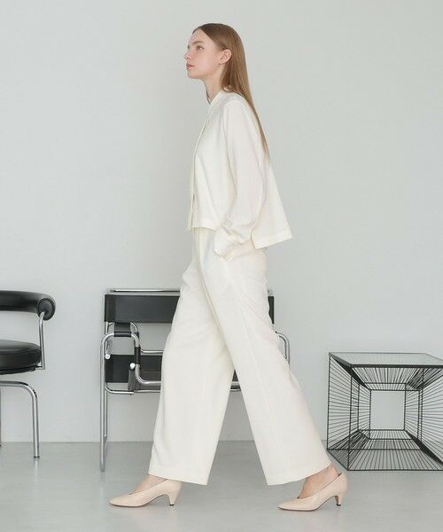 ANAYI / アナイ シャツ・ブラウス | 【セットアップ対応商品】ダブルクロスフリンジビジュー ブラウス | 詳細6