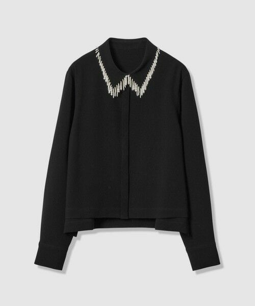 ANAYI / アナイ シャツ・ブラウス | 【セットアップ対応商品】ダブルクロスフリンジビジュー ブラウス | 詳細17