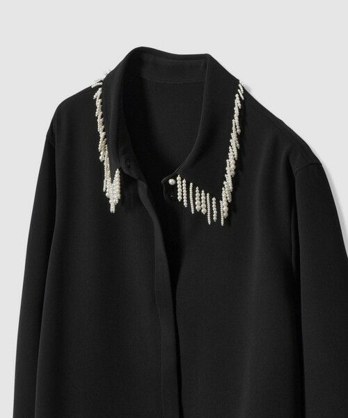 ANAYI / アナイ シャツ・ブラウス | 【セットアップ対応商品】ダブルクロスフリンジビジュー ブラウス | 詳細19