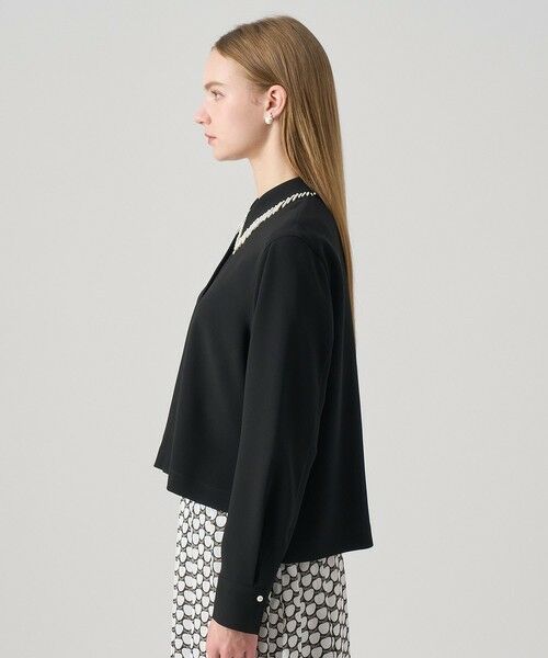 ANAYI / アナイ シャツ・ブラウス | 【セットアップ対応商品】ダブルクロスフリンジビジュー ブラウス | 詳細11