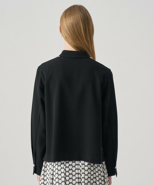 ANAYI / アナイ シャツ・ブラウス | 【セットアップ対応商品】ダブルクロスフリンジビジュー ブラウス | 詳細12