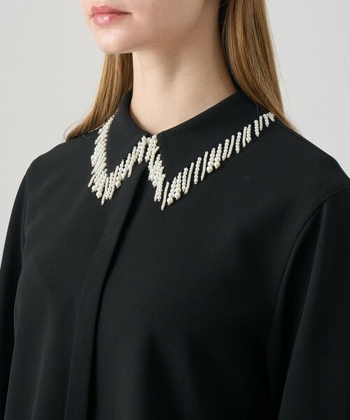 ANAYI / アナイ シャツ・ブラウス | 【セットアップ対応商品】ダブルクロスフリンジビジュー ブラウス | 詳細14