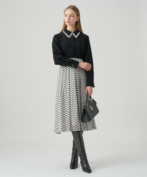 ANAYI / アナイ シャツ・ブラウス | 【セットアップ対応商品】ダブルクロスフリンジビジュー ブラウス | 詳細16