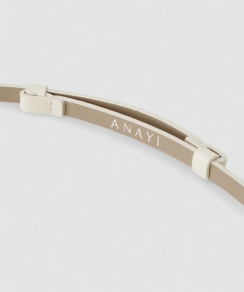 ANAYI / アナイ ベルト・サスペンダー | リボンスライドベルト | 詳細2