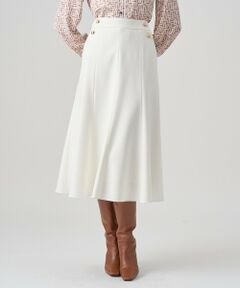 ANAYI / アナイ ロング・マキシ丈スカート | 裏起毛ツイルマーメイド スカート