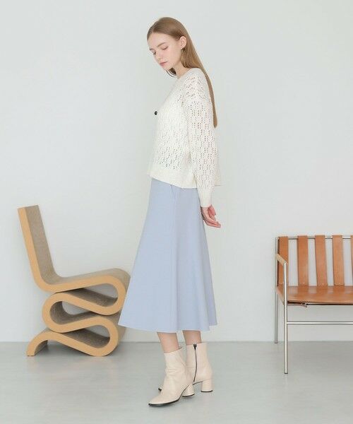 ANAYI / アナイ ロング・マキシ丈スカート | 裏起毛ツイルマーメイド スカート | 詳細9