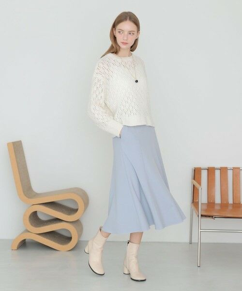 ANAYI / アナイ ロング・マキシ丈スカート | 裏起毛ツイルマーメイド スカート | 詳細10