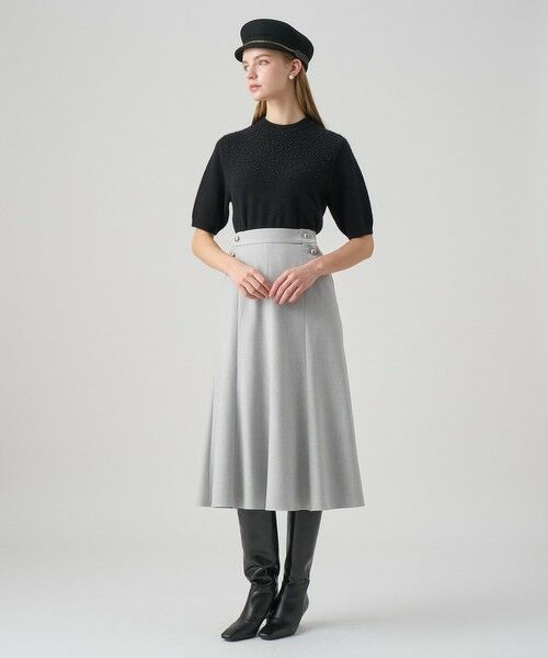 ANAYI / アナイ ロング・マキシ丈スカート | 裏起毛ツイルマーメイド スカート | 詳細15