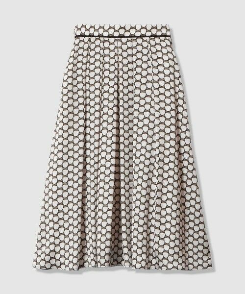 ANAYI / アナイ ミニ・ひざ丈スカート | 【セットアップ対応商品】メーレプリントタックフレア スカート | 詳細7