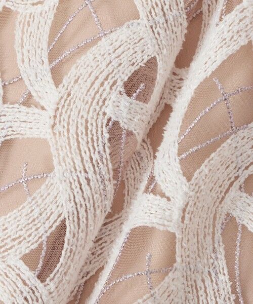 ANAYI / アナイ ミニ・ひざ丈スカート | カスカータチュール切り替えフレア スカート | 詳細6